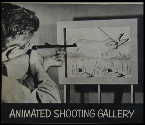 Shooting gallery coney island - shooting,
